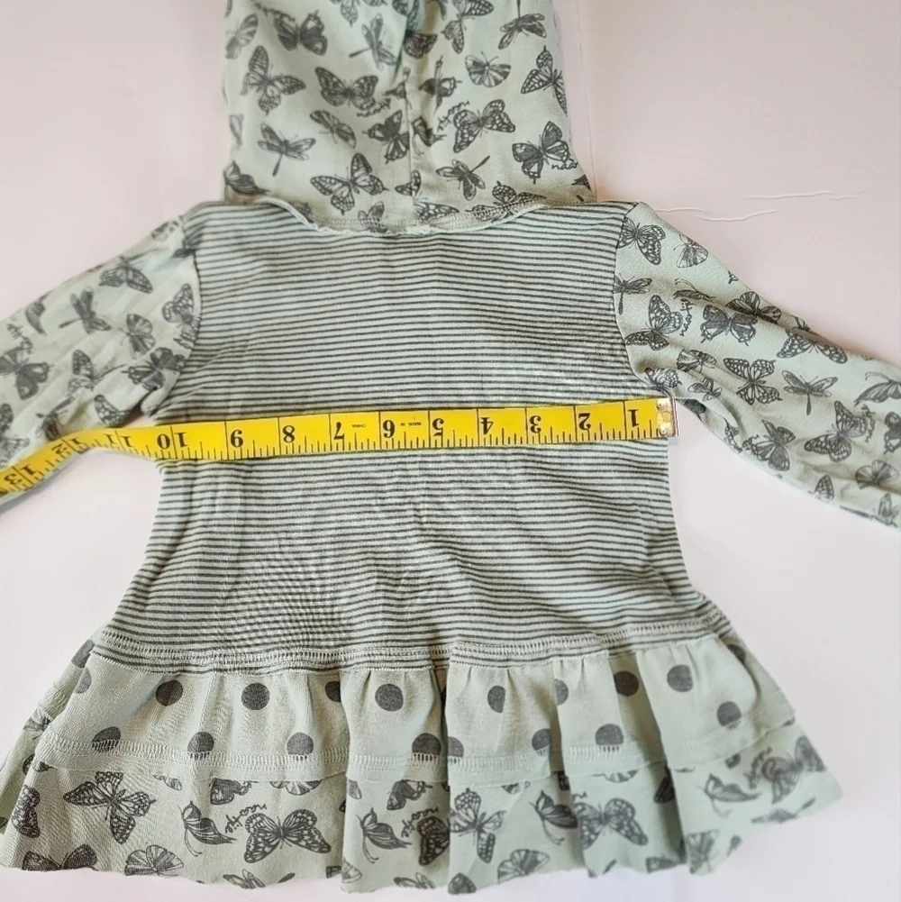 Naartjie butterfly outfit 18-24 and 2T Hooded top skirted leggings